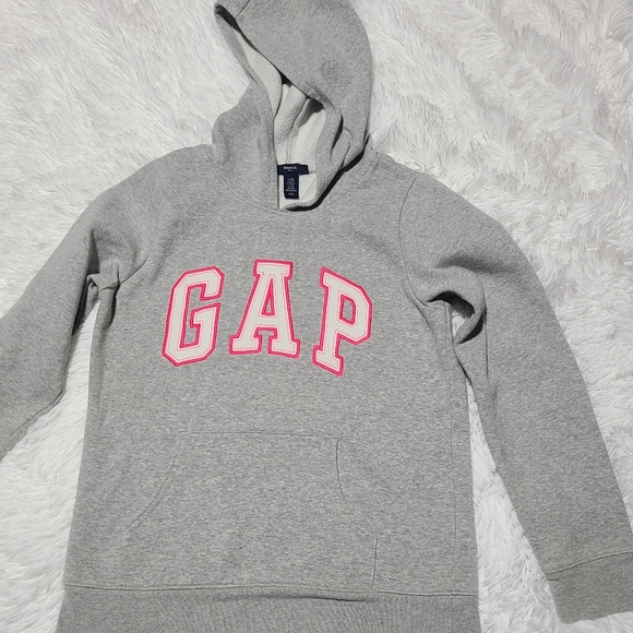 GAP Other - Kids XXL gray and neon pink GAP hoodie